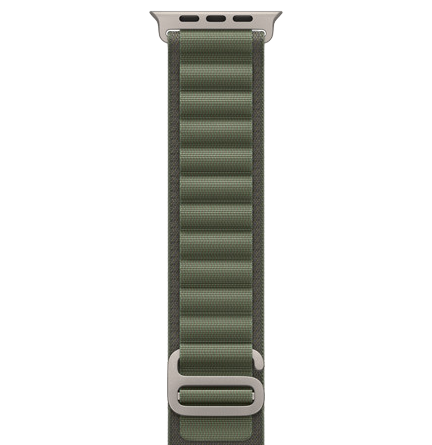Ремешок для Apple Watch Ultra 49mm - Alpine Loop (Small ) Green