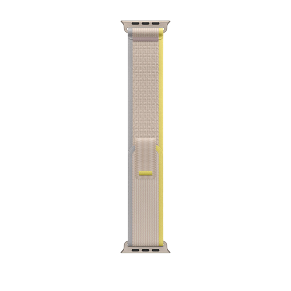 Ремешок для Apple Watch Ultra 49mm - Yellow/Beige Trail Loop - S/M