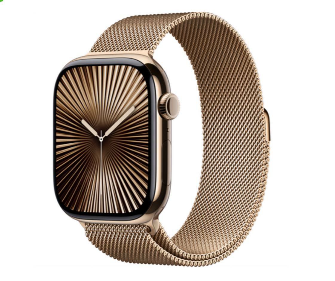 Apple Watch Series S10 42 Milanese Gold
