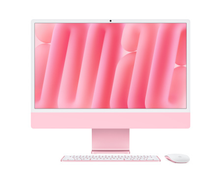 Моноблок Apple iMac 24" Retina 4,5K, M4 (8C CPU, 8C GPU, 2024), 16GB, 256GB SSD, Pink (розовый) Моноблок Apple iMac 24" Retina 4,5K, M4 (8C CPU, 8C GPU, 2024), 16GB, 256GB SSD, Pink (розовый)