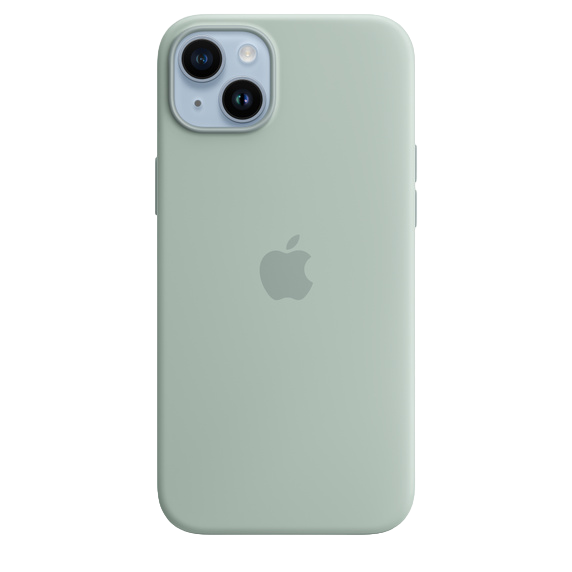 Силиконовый чехол для iPhone 14 Plus с MagSafe - сочный
