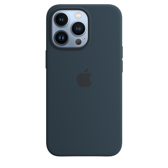 Силиконовый чехол для iPhone 13 Pro с MagSafe - цедра лимона