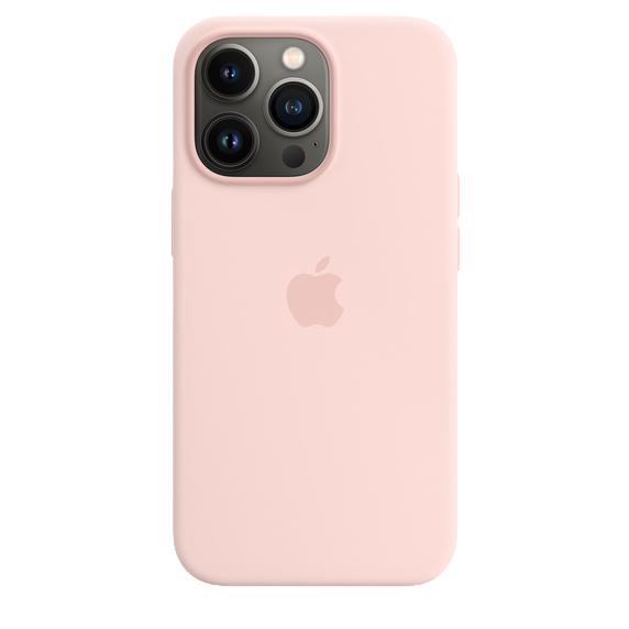 Силиконовый чехол для iPhone 14 Pro с MagSafe - мелово-розовый Силиконовый чехол для iPhone 14 Pro с MagSafe - мелово-розовый