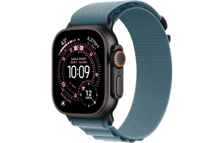 AppleWatch Ultra 3 49 Black (2025) Alpine Loop Light Blue S AppleWatch Ultra 3 49 Black (2025) Alpine Loop Light Blue S