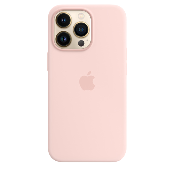 Силиконовый чехол для iPhone 13 Pro с MagSafe -розовый