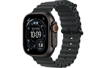 AppleWatch Ultra 3 49 Black Titanium with Black Ocean band AppleWatch Ultra 3 49 Black Titanium with Black Ocean band