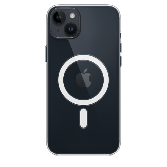 Прозрачный чехол для iPhone 14 Plus с MagSafe