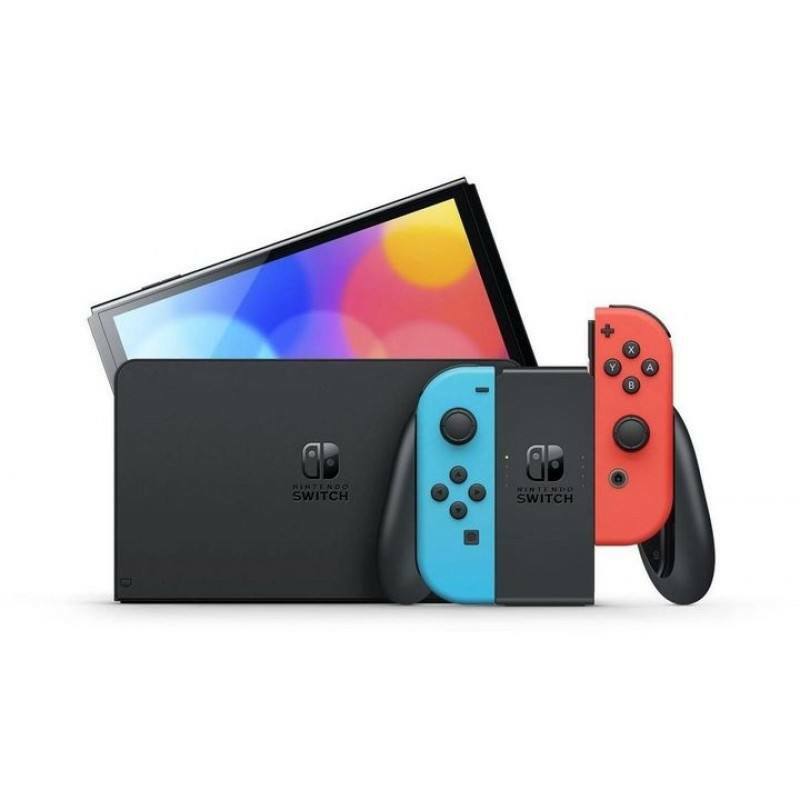 Nintendo Switch Oled 64 Neon Nintendo Switch Oled 64 Neon