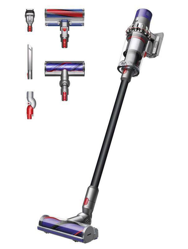 Беспроводной вертикальный пылесос Dyson V10 SV27 Cyclone Total Clean Nickel\Black Беспроводной вертикальный пылесос Dyson V10 SV27 Cyclone Total Clean Nickel\Black
