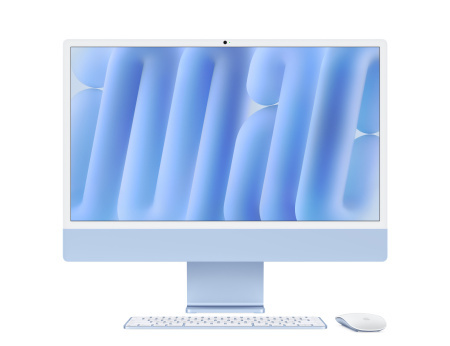 Моноблок Apple iMac 24" Retina 4,5K, M4 (8C CPU, 8C GPU, 2024), 16GB, 256GB SSD, Blue (синий) Моноблок Apple iMac 24" Retina 4,5K, M4 (8C CPU, 8C GPU, 2024), 16GB, 256GB SSD, Blue (синий)