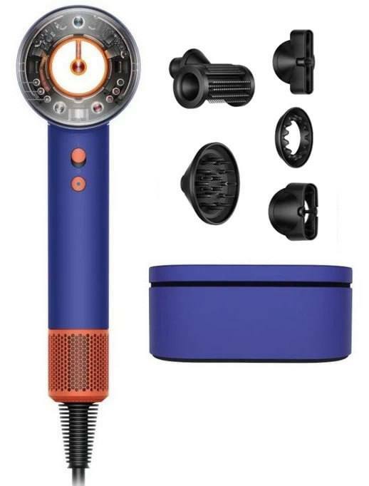 Фен Dyson HD16  NURAL Blue/Topaz

 (с кейсом)