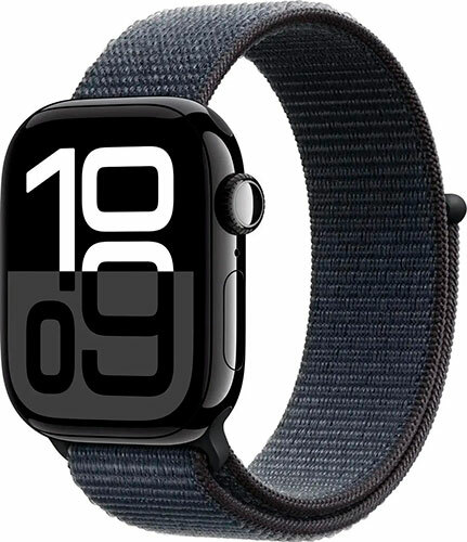 Apple Watch Series 10 42mm Jet Black Sport Loop Apple Watch Series 10 42mm Jet Black Sport Loop