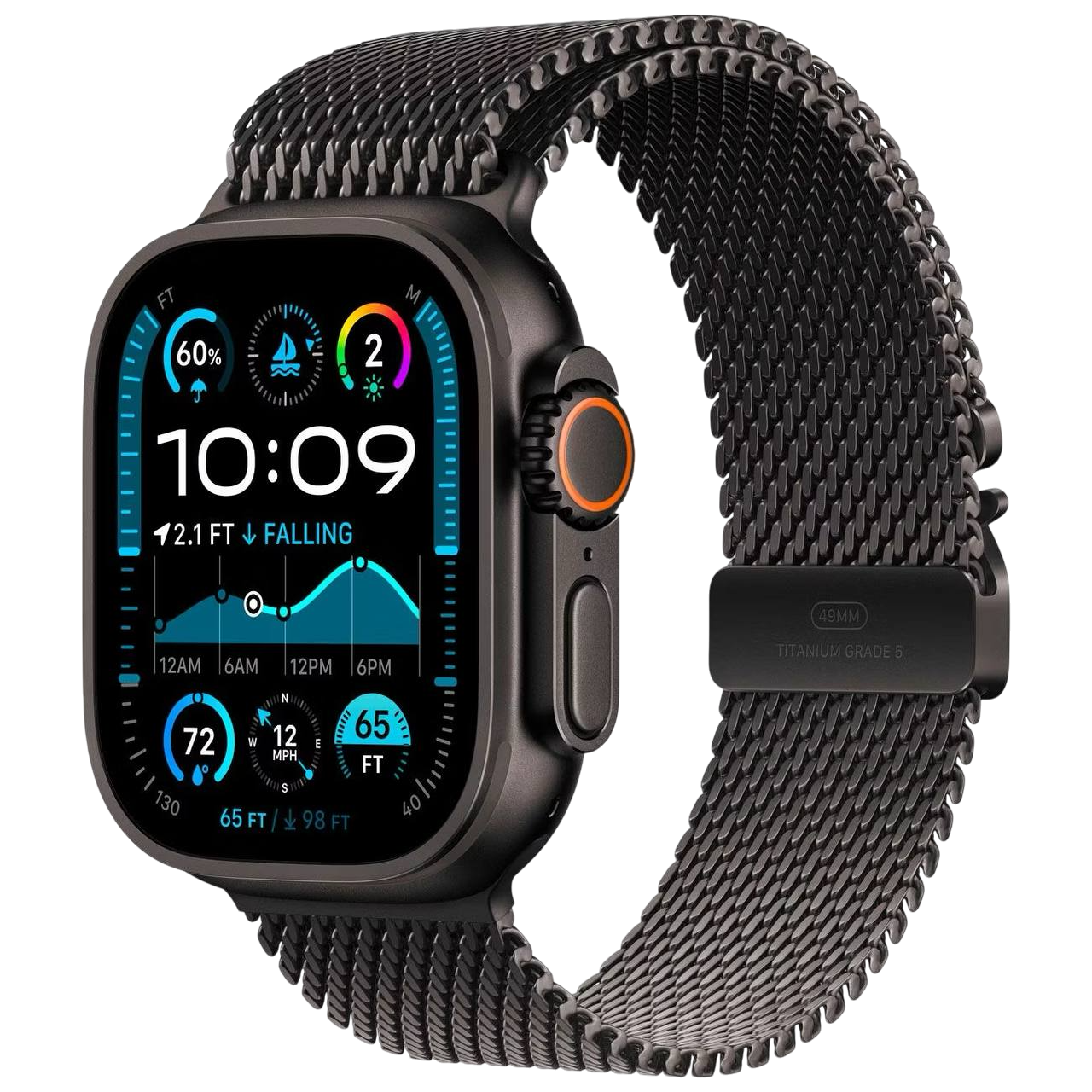AppleWatch Ultra 2 49 Black Milanese М