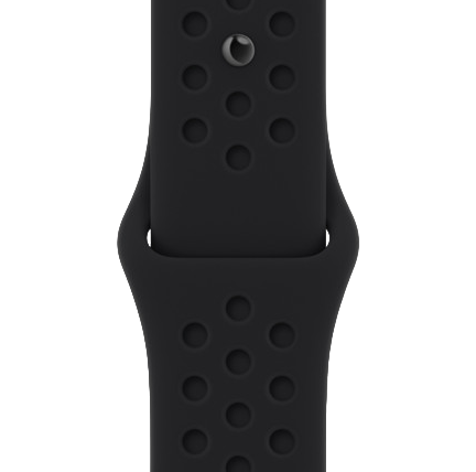 Apple Nike Sport Band 45mm для Apple Watch (S/M) - Black/Black