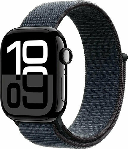 Apple Watch Series 10 46mm Jet Black Sport Loop Apple Watch Series 10 46mm Jet Black Sport Loop
